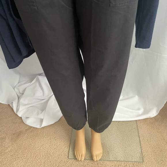 Wash Woven Joggers deep lichen - Picture 5 of 5